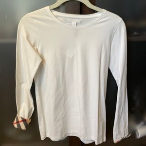 Brand New Burberry girls Long sleeve top size 12y